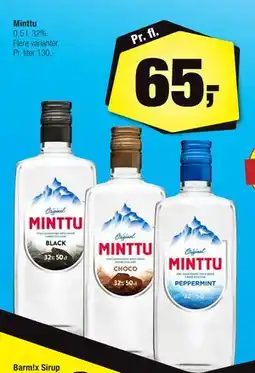 Calle Minttu, DKK 65 tilbud