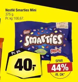 Calle Nestlé Smarties Mini, DKK 40 tilbud