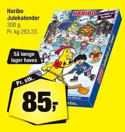Calle Haribo Julekalender, DKK 85 tilbud