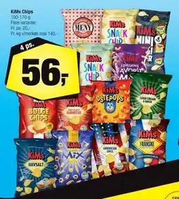 Calle KiMs Chips, DKK 56 tilbud