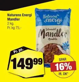 Calle Naturens Energi Mandler, DKK 149.99 tilbud