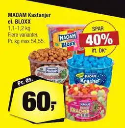 Calle MAOAM Kastanjer el. BLOXX, DKK 60 tilbud