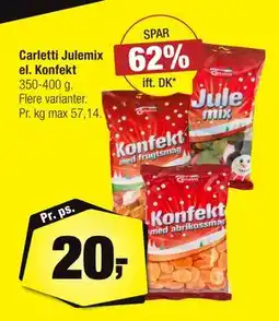 Calle Carletti Julemix el. Konfekt, DKK 20 tilbud