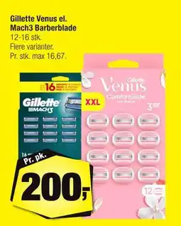 Calle Gillette Venus el. Mach3 Barberblade, DKK 200 tilbud