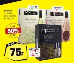 Calle Verosso, DKK 75 tilbud