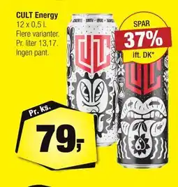 Calle CULT Energy, DKK 79 tilbud