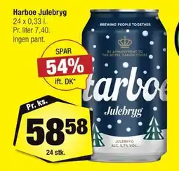 Calle Harboe Julebryg, DKK 58.58 tilbud