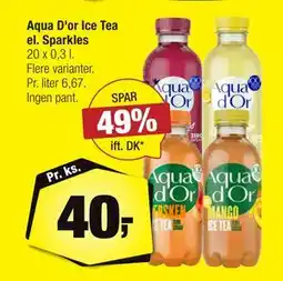 Calle Aqua D'or Ice Tea el. Sparkles, DKK 40 tilbud