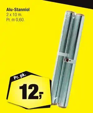 Calle Alu-Stanniol, DKK 12 tilbud
