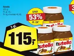 Calle Nutella, DKK 115 tilbud