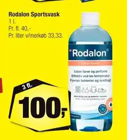 Calle Rodalon Sportsvask, DKK 100 tilbud