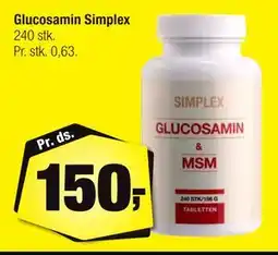 Calle Glucosamin Simplex, DKK 150 tilbud