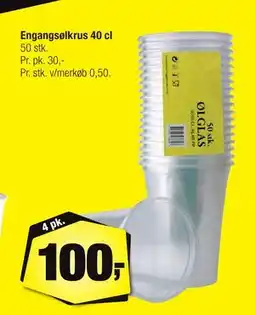 Calle Engangsølkrus 40 cl, DKK 100 tilbud