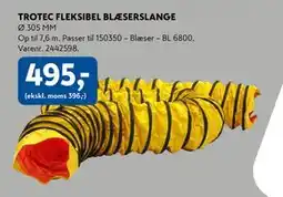 Davidsen TROTEC FLEKSIBEL BLÆSERSLANGE, DKK 495 tilbud