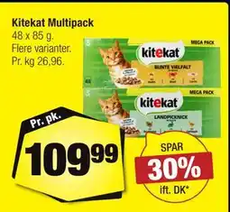 Calle Kitekat Multipack, DKK 109.99 tilbud