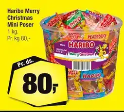 Calle Haribo Merry Christmas Mini Poser, DKK 80 tilbud