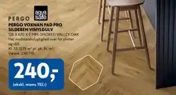 Davidsen PERGO VOXNAN PAD PRO SILDEBEN VINYLGULV, DKK 240 tilbud