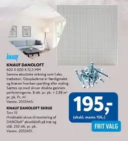 Davidsen KNAUF DANOLOFT, DKK 195 tilbud