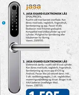 Davidsen JASA GUARD ELEKTRONISK LÅS, DKK 1595 tilbud