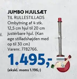 Davidsen JUMBO HJULSÆT, DKK 1495 tilbud