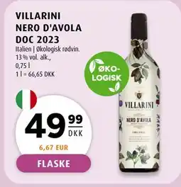 Scandinavian Park VILLARINI NERO D'AVOLA DOC 2023, DKK 49.99 tilbud