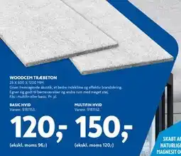 Davidsen WOODCEM TRÆBETON tilbud