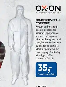 Davidsen OX-ON COVERALL COMFORT, DKK 35 tilbud