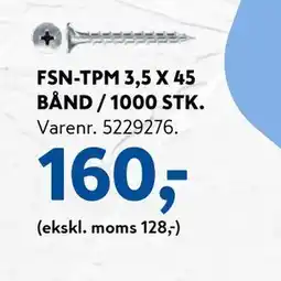 Davidsen FISCHER GIPSKRUE TIL ALM. GIPS, DKK 160 tilbud