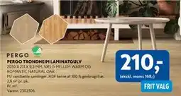 Davidsen PERGO TRONDHEIM LAMINATGULV, DKK 210 tilbud