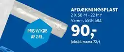 Davidsen AFDÆKNINGSPLAST, DKK 90 tilbud