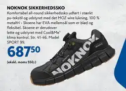Davidsen NOKNOK SIKKERHEDSSKO, DKK 687.5 tilbud