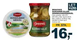 Let-Køb BEAUVAIS SURVARER ELLER HERREGÅRDSRØDKÅL, DKK 16 tilbud