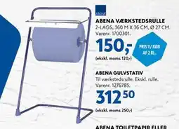 Davidsen ABENA GULVSTATIV, DKK 312.5 tilbud