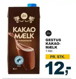 Let-Køb GESTUS KAKAOMÆLK, DKK 12 tilbud