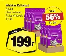 Calle Whiskas Kattemad, DKK 199 tilbud