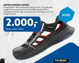 Davidsen AIRTOX SIKKERH.SANDAL, DKK 2000 tilbud