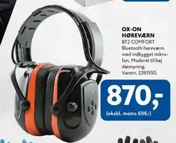 Davidsen OX-ON HØREVÆRN, DKK 870 tilbud