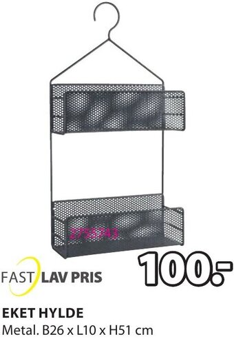 JYSK Eket Hylde tilbud