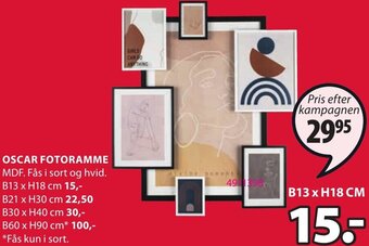 JYSK Oscar Fotoramme tilbud