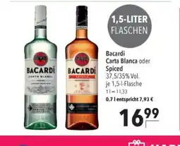 Citti Bacardi Carta Blanca oder Spiced tilbud