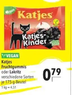 Citti Katjes Fruchtgummis oder Lakritz tilbud