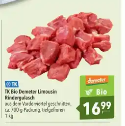 Citti TK Bio Demeter Limousin Rindergulasch tilbud