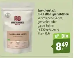 Citti Speicherstadt Bio Kaffee Spezialitäten tilbud