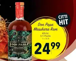 Citti Don Papa Masskara Rum tilbud