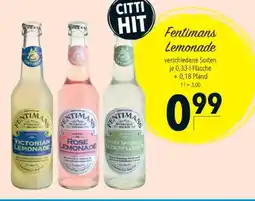 Citti Fentimans Lemonade tilbud