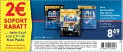 Citti Finish Geschirrspültabs Maxi Pack oder Classic Reiniger Pulver tilbud