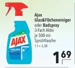 Citti AJAX Glas&Flächeneiniger oder Badspray tilbud