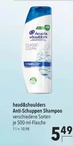 Citti Head&shoulders Anti-Schuppen Shampoo tilbud