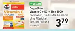 Citti Doppelherz Vitamin C + D3 + Zink 1000 tilbud