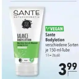 Citti Sante Bodylotion tilbud